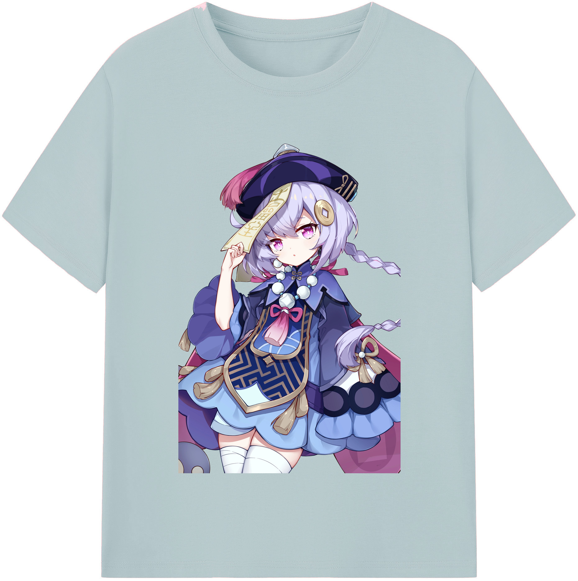 げんし神 七七 なな  genshin Nana 綿100％半袖Tシャツ（フロントプリント）